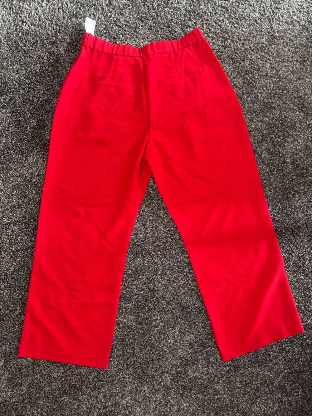 Abercrombie & Fitch Red Wide-Leg Dress Pants - Picture 2 of 6
